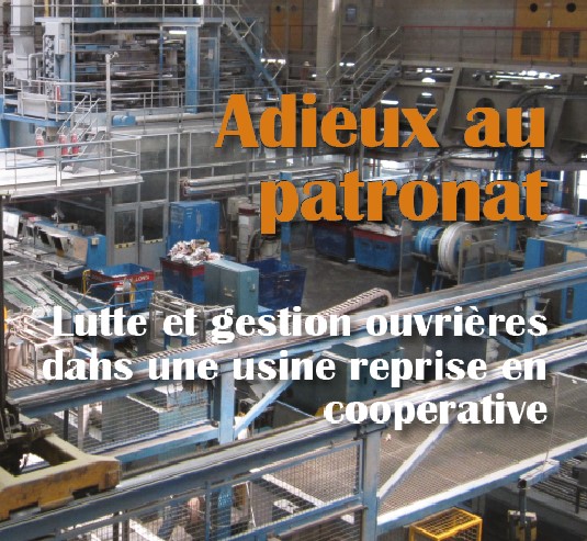 Couverture de Adieux au patronat, de Maxime Quijoux