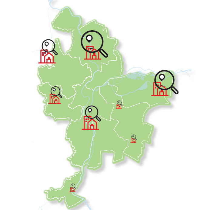 Illustration du territoire de la Métropole de Lyon