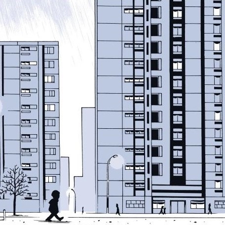 Extrait de la bande dessinée "En roue libre", scénarisée par Gilles Rochier et dessinée par Nicolas Moog, aux éditions Casterman