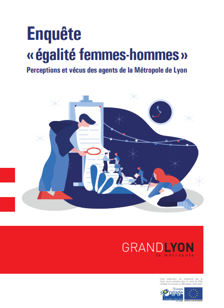 Couverture de l'étude "Enquête « égalité femmes-hommes »"