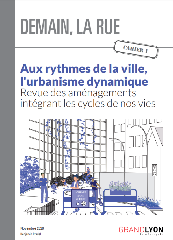 Couverture du document, illustrant une rue 
