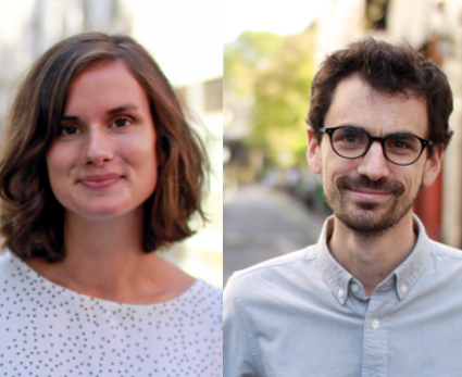 Portraits de Manon Loisel et Nicolas Rio