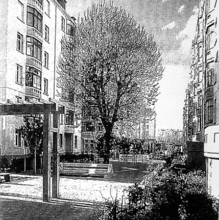 Photographie du quartier des Etats-Unis, Lyon 8ème