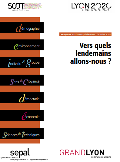 Couverture de l'étude "Vers quels lendemains allons-nous ? "