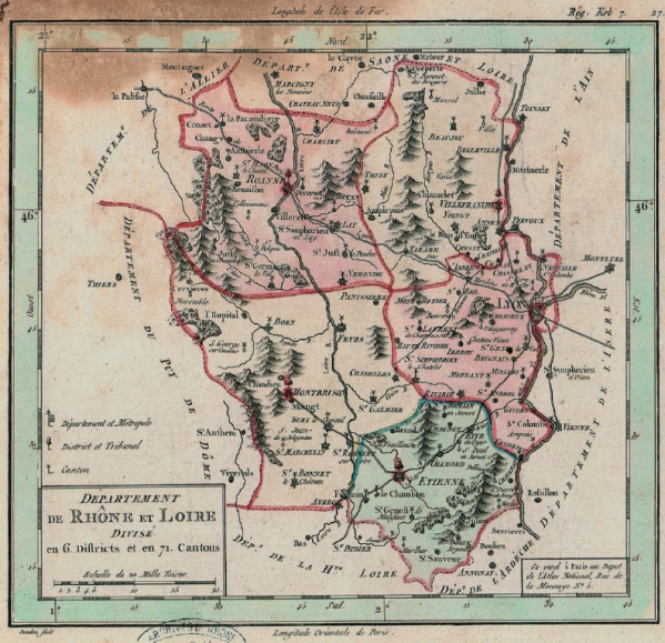 Couverture de Histoire du département du Rhône