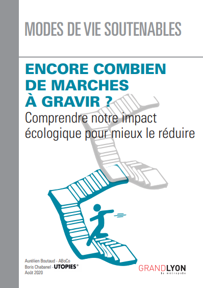 Couverture de l'étude Modes de vie soutenables - Encore combien de marches à gravir