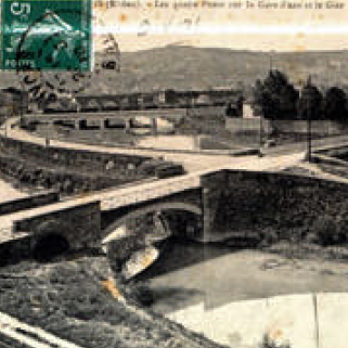 Photographie de la gare d'eau et du Gier