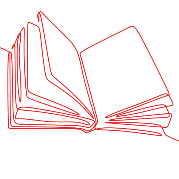 Illustration représentant un livre ouvert