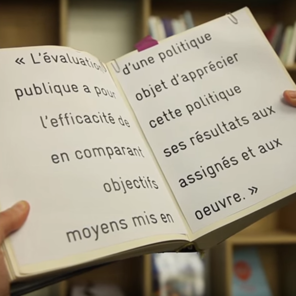 Définition en image de l'évaluation des politiques publiques