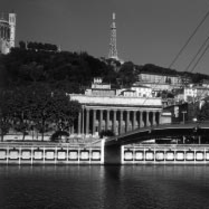 Photographie des quais de Saône