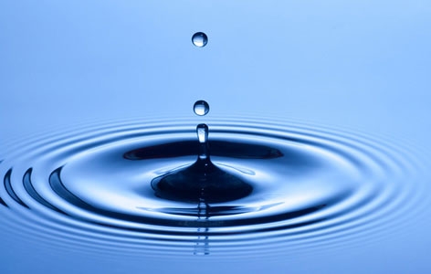 Photo d'un goutte d'eau
