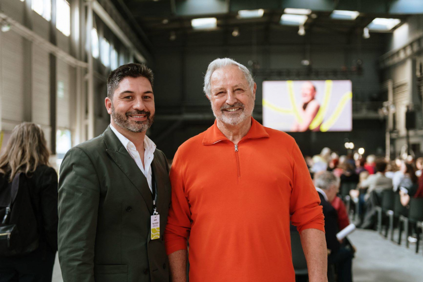 Photo de Tiago Guedes et Guy Darmet
