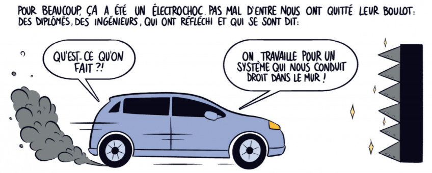 Extrait de la bande dessinée Les Terrestres