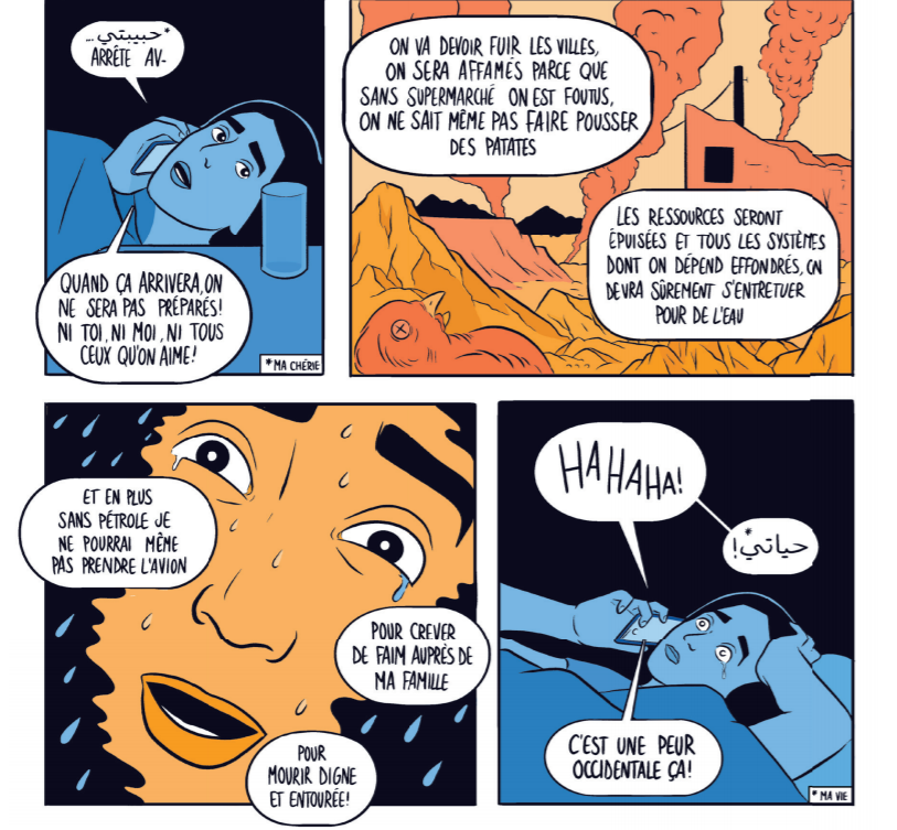Extrait de la bande dessinée Les Terrestres