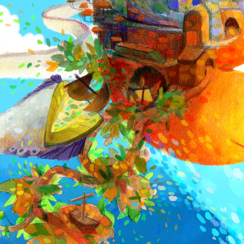 Illustration du léviathan