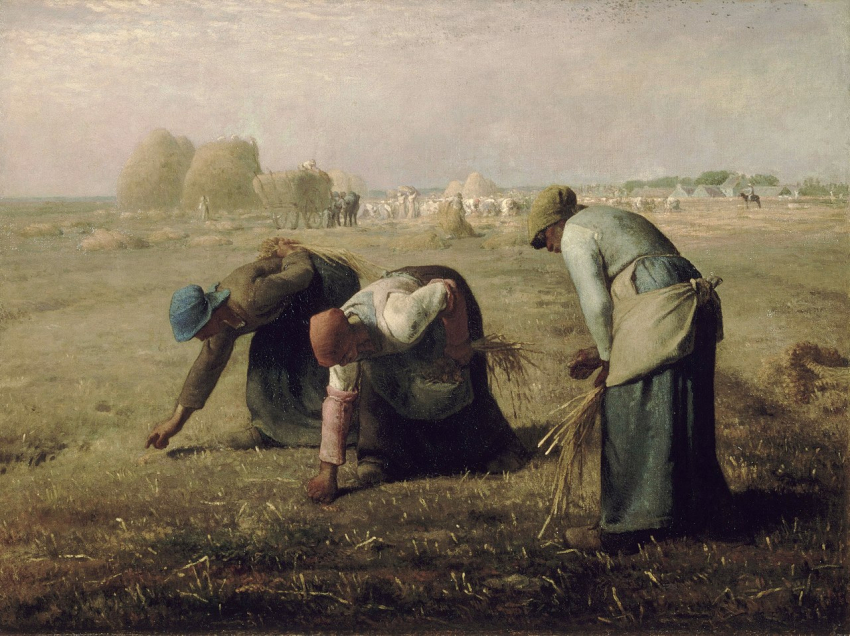 Jean-François Millet, Les Glaneuses, 1857, Musée d’Orsay