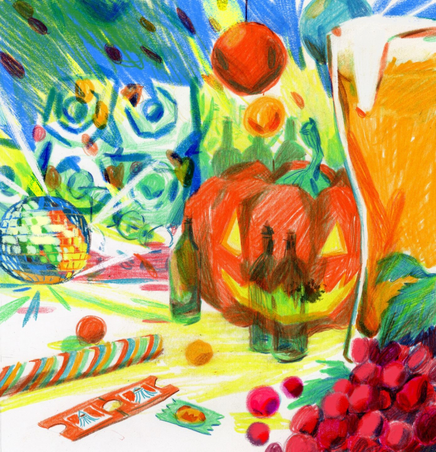 Illustration d'une fête
