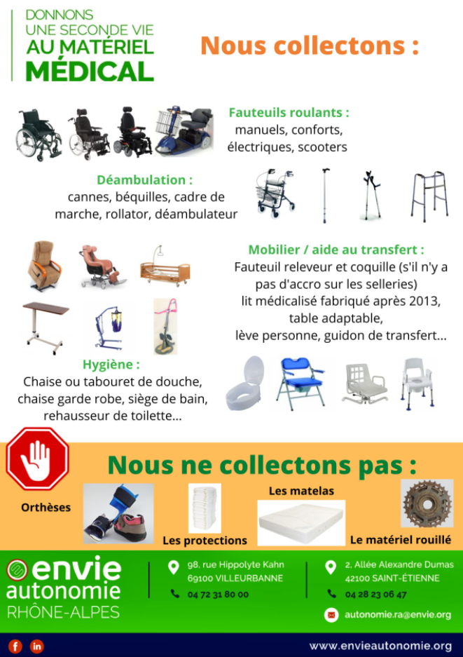 Affiche d'Envie autonomie