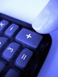 touches de calculatrice