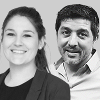 Portrait de Marianne Cuoq et Nadir Haouat
